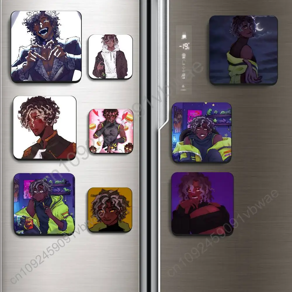 

LOVE ERROR143 GAME Micah Yujin BestSelling Refrigerator Magnetic Sticker Fridge Magnets Adhesive to Metal Surfaces Leaves