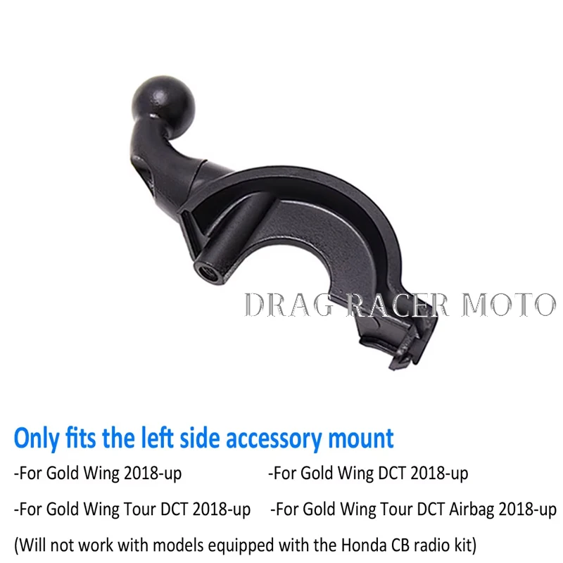 For Honda Golden Wing GL 1800 F6B GL1800 DCT 2018 - 2024 Golden Wing Motorcycle Wireless Charging GPS Phone Holder Navigation Mo