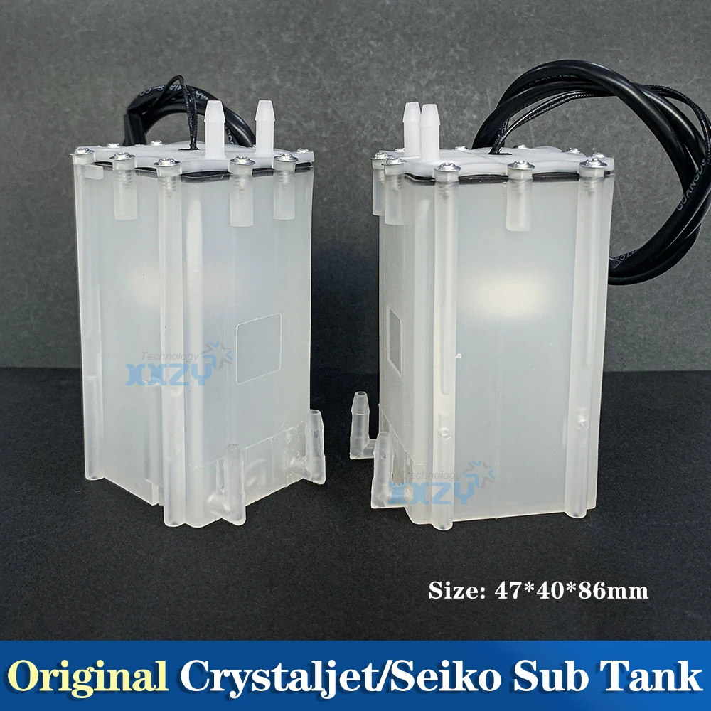 Original Crystaljet Air Box Inkjet Printer Ink Sub Tank Solvent Printer Ink Cartridge Safe Bottle