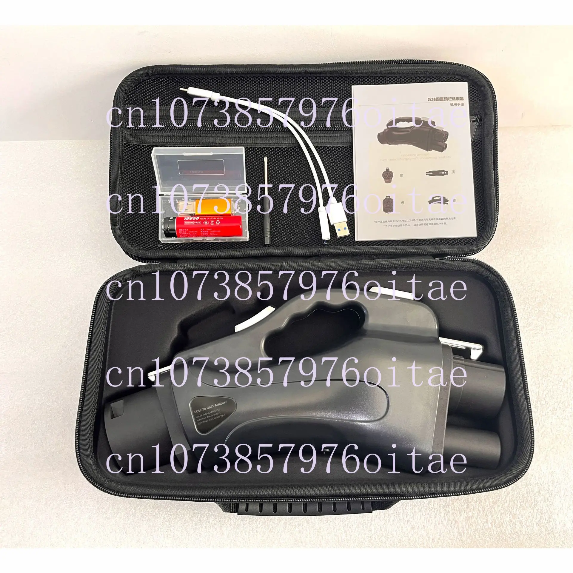 CCS2 To GBT Adapter National Standard To European Standard 300 A New Energy Charging Pile Car DC Adapter