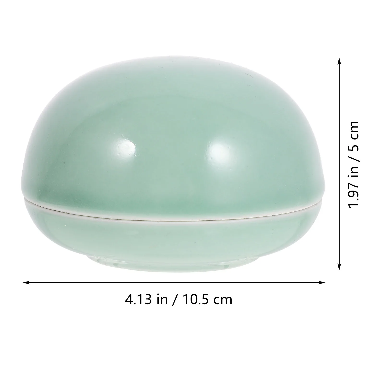 صندوق بورسلين رائع للخط صغير خفيف الوزن وسهل التنظيف صندوق معجون الحبر الأحمر لسطح المكتب زينة من البورسلين #1