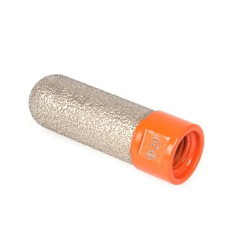 20mm M14 Thread Vacuum Brazed Diamond Milling Tool Chamfer Bit Finger Bit For Marble Granite Ceramic Tile Angle Grinder Milling
