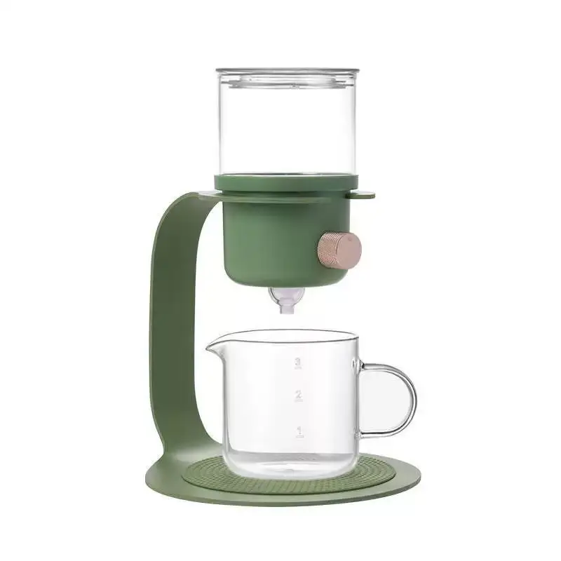 Light luxury office teapot, artifact tea set, high temperature resistant lazy glass teapot, coffee tea maker, brewing set