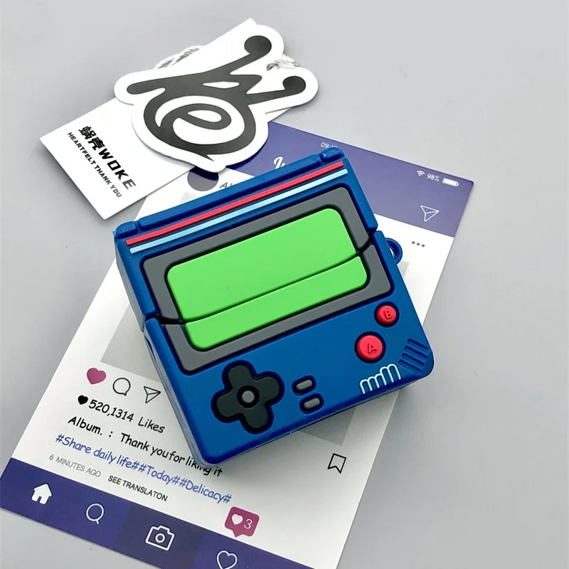 เคสคอนโซลเกมการ์ตูนน่ารักสำหรับ Samsung Galaxy buds 3เคสหูฟังซิลิโคนป้องกันสำหรับ Samsung buds 3Pro หูฟัง