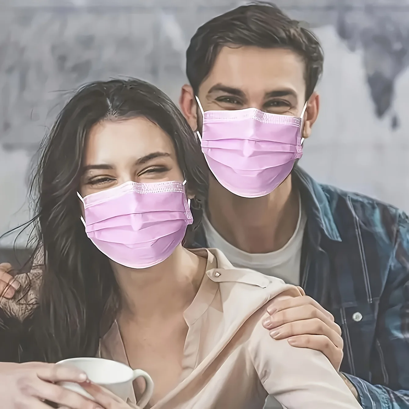 قيمة عظيمة! أقنعة وردية للاستعمال مرة واحدة - 3 طبقات قابلة للتنفس ومريحة، حلقات أذن قابلة للتعديل ووسادات أنف مناسبة للجنسين - 200/100/50/10 قطع، رخيصة للاستخدام المنزلي، يمكن شراؤها بكميات كبيرة، مثالية للأنشطة الخارجية، والمكتب، والمدرسة، والجنسين