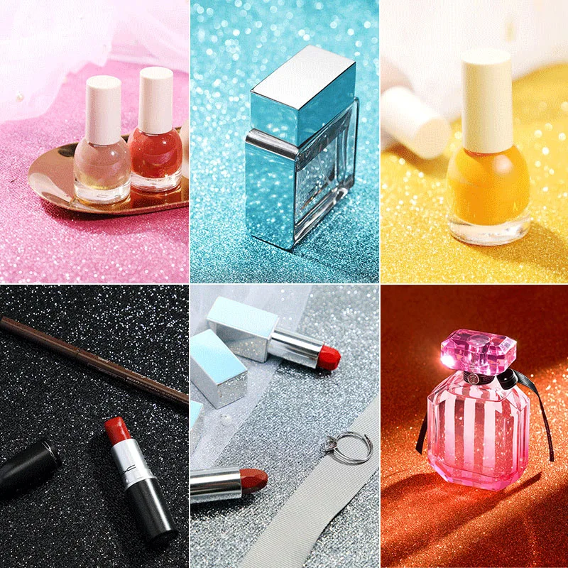Photography Starlight Background Cloth 50x70cm Fantasy Photo Backdrops Jewelry Cosmetics Manicure Products Flash Decoration Prop