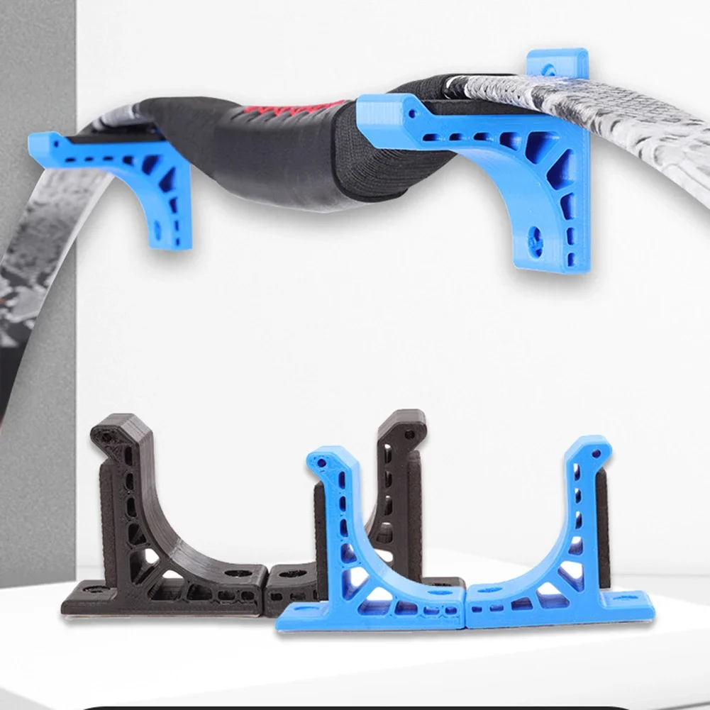 Garage And Home Bow Holder Wall Mount Rack ABS Plastic With Protective Sponge Pad Suitable For Multiple Bow Types