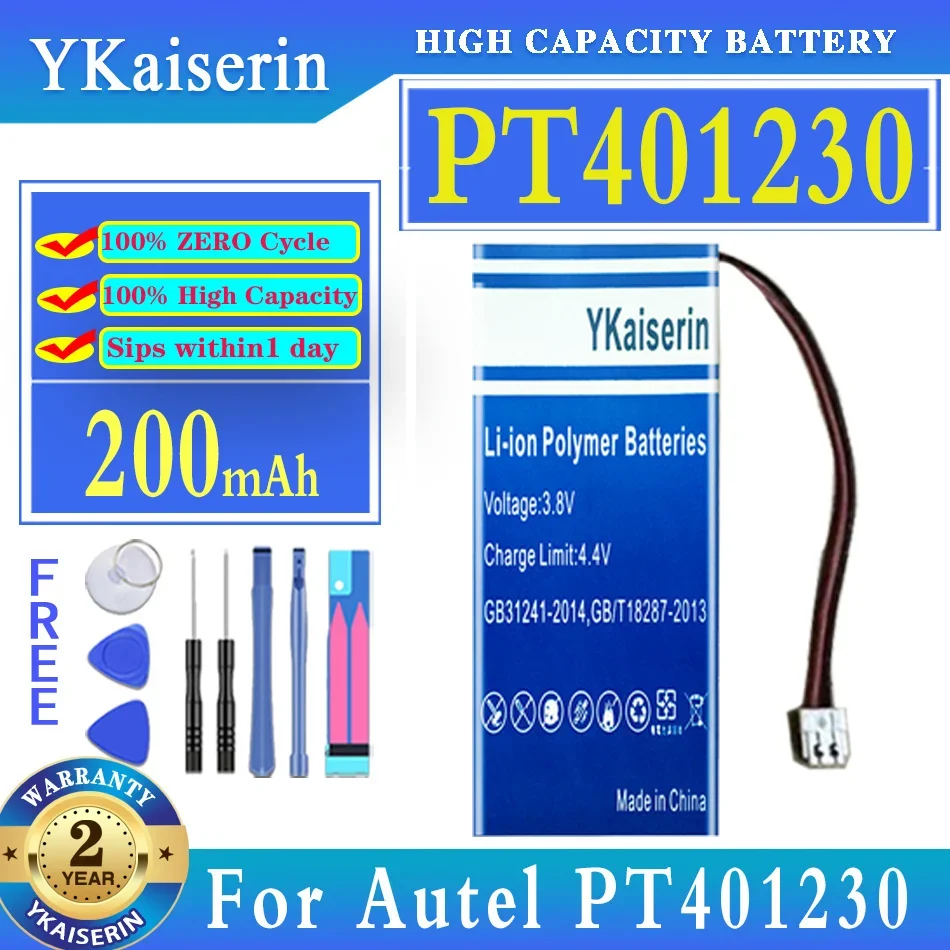

YKaiserin 200mAh Replacement Battery For Autel PT401230