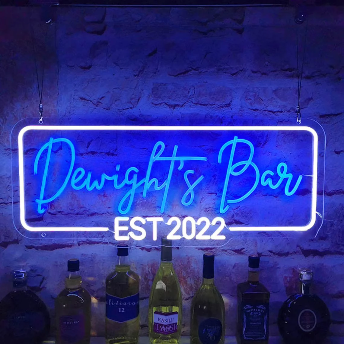 Custom Bar Neon Sign Personalized Home Bar Sign Decor Bar Club Sign Bedroom Gaming Room Art Decor Business Name Neon