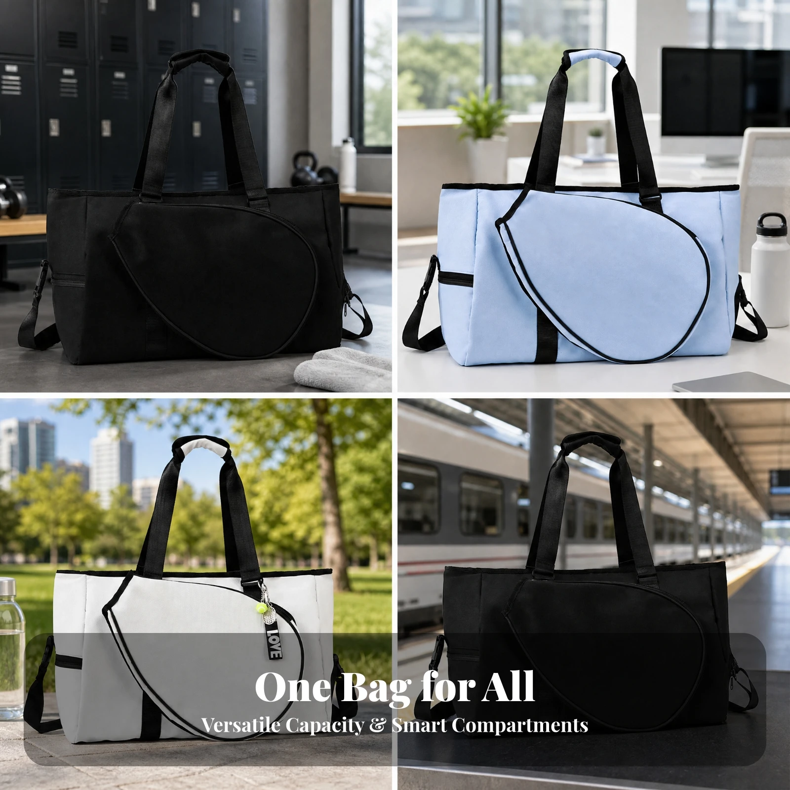 Sports Duffel Bag with Shoe Compartment Padded Gym Duffle Bag with Shoe Compartment Tear-Resistant Lightweight