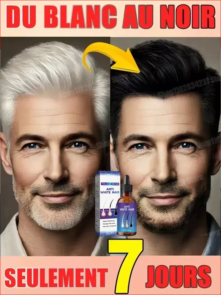 

Natural Color Repair and Anti-Grey Hair Essence Serum