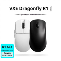 In Stock ATK Vxe Dragonfly R1 Se Gaming Mouse E-sports Long endurance PAW3395 Non porous Lightweight Ergonomic Mouse Gift