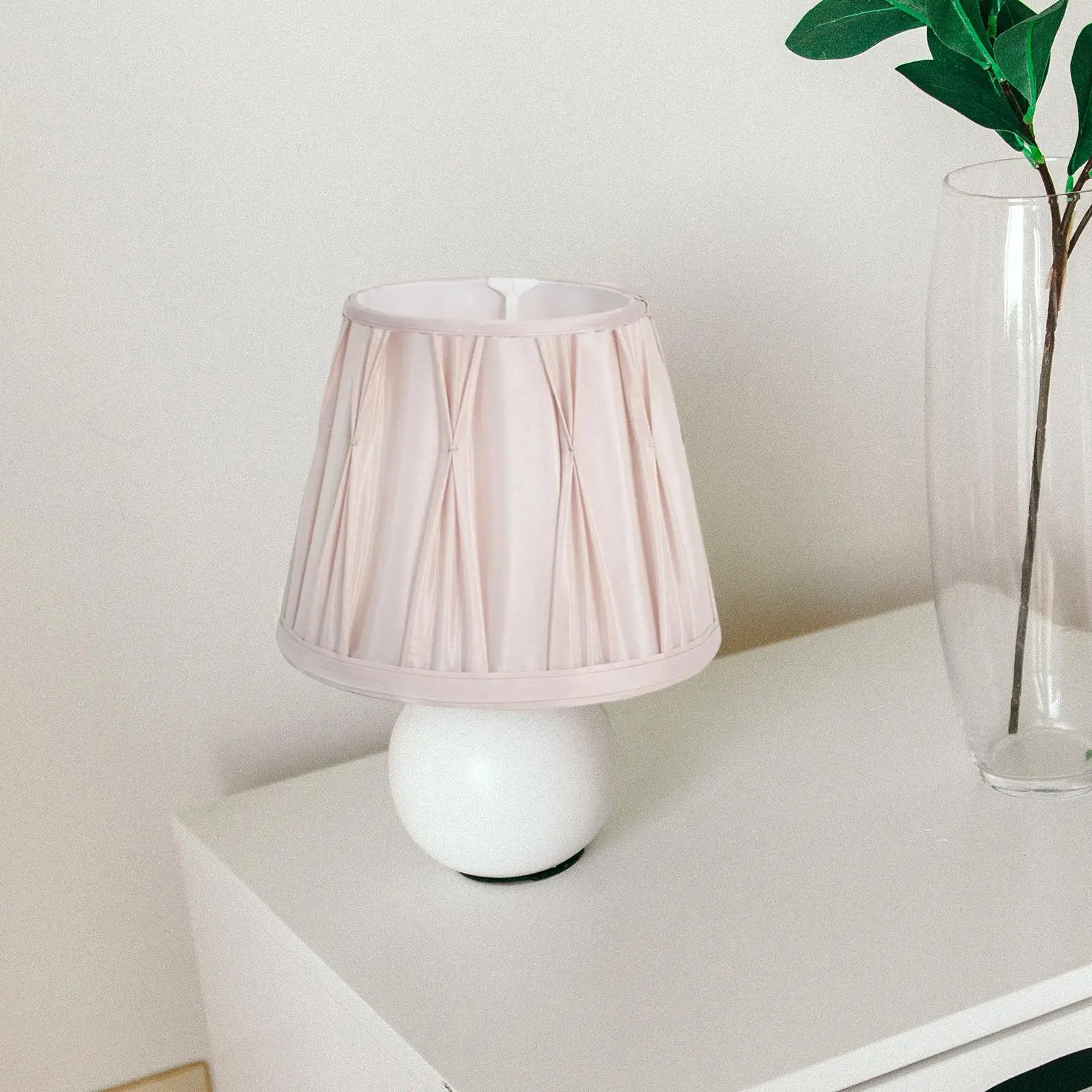 

Тканевый абажур-барабан, современный светильник, декоративный аксессуар для домашнего интерьера