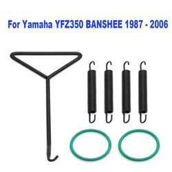 For Yamaha YFZ350 BANSHEE 1987 - 2006 with Spring Puller FMF Exhaust Pipe Springs & O-Ring Kits