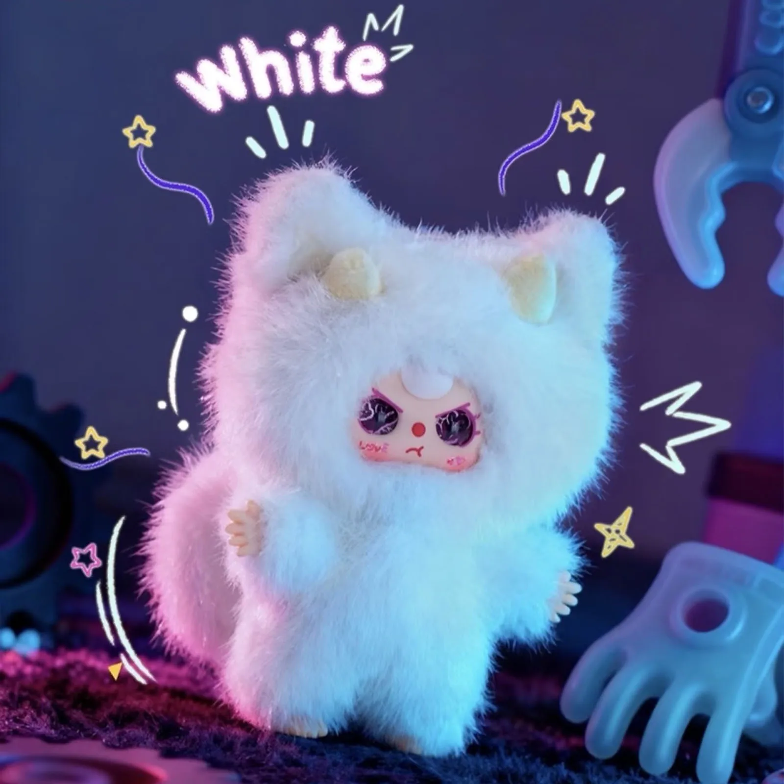 【بقعة】 طفل ثلاثة Walonglong سلسلة أفخم صندوق أعمى لينة لطيف أفخم دمية حقيبة تزيين قلادة المفاتيح دمية مفاجأة لعبة هدية #5