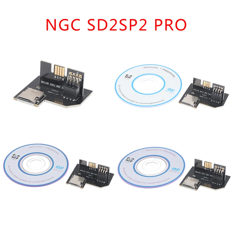 Für Gamecube NGC SD2SP2 PRO Adapter SD Load SDL Micro SD Karte TF Kartenleser Unterstützt TFCard 512GB Sd2sp2 Adapter