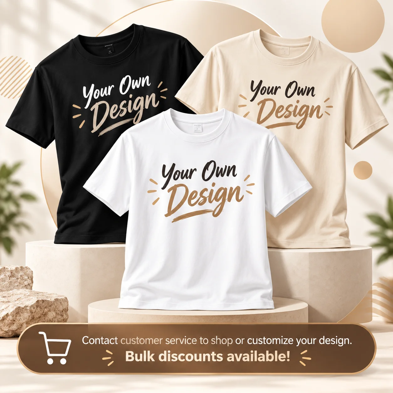 100% Cotton Blank T Shirts, Custom Print Wholesale Plain Short Sleeve Tees, Bulk Order For Team Event Apparel
