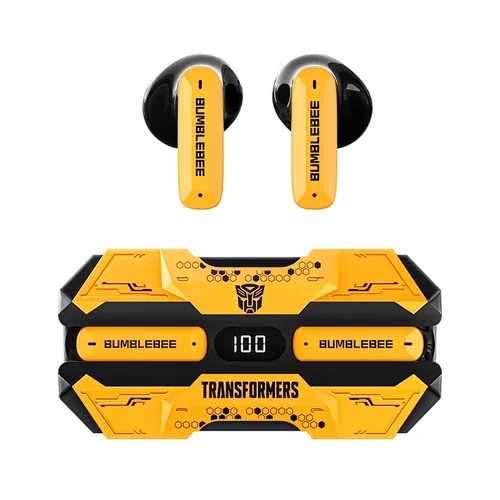 Imagen 2 del producto TRANSFORMERS TF-T51 Bumblebee auriculares inalámbricos Bluetooth auriculares para juegos de baja latencia auriculares de música con sonido HIFI de larga resistencia