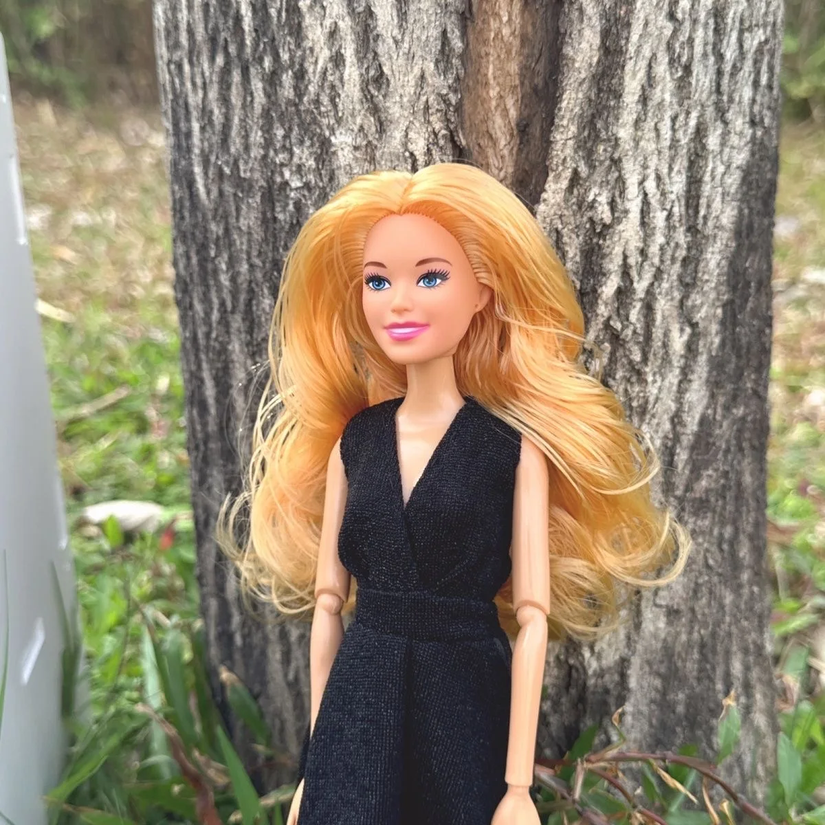 2025 ใหม่แฟชั่น Supermodel BABI ตุ๊กตา 30 ซม.1/6 BJD อารมณ์ชุดราตรีสีดําชุดตุ๊กตาข้อต่อ Movable สาวของขวัญวันเกิด