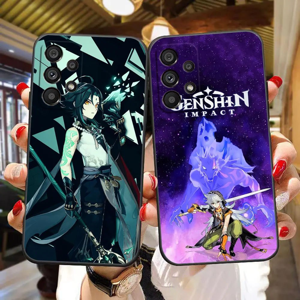 

Hot Game Genshin Impact Phone Case For Samsung A14 A15 A16 A23 A23 A26 A32 A33 A35 A36 A51 A52 A53 A54 A55 A56 A71 A72 A73 Case