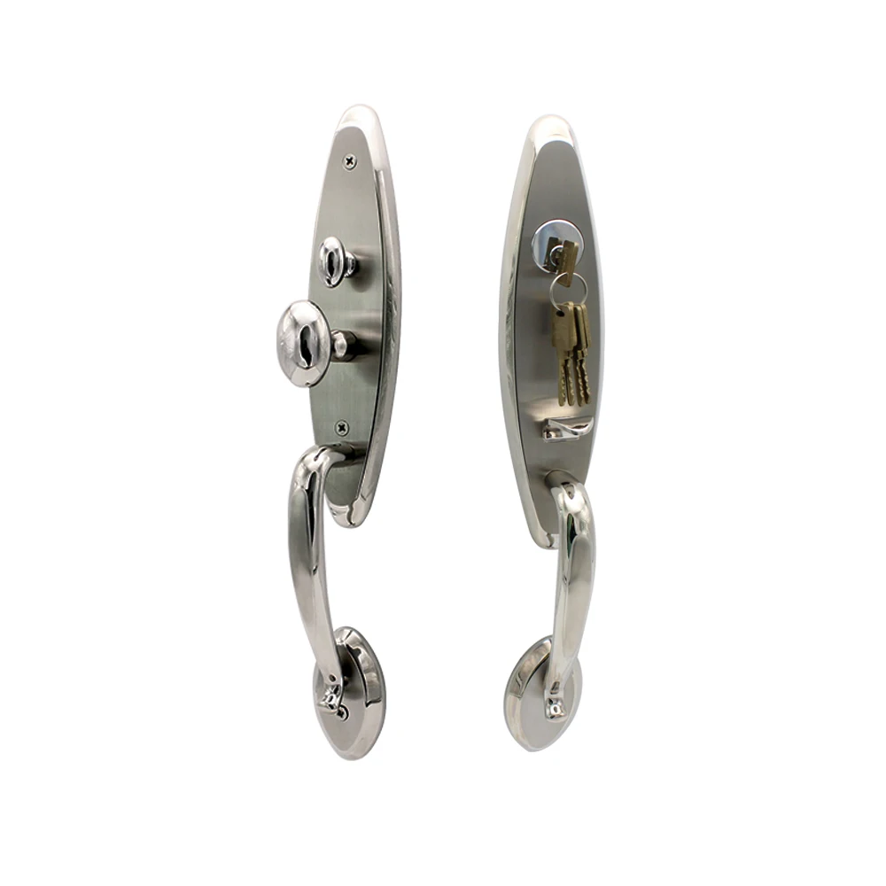 

Luxury Decoration Villa House Stainless Steel 304 Gate Door Handle Lock