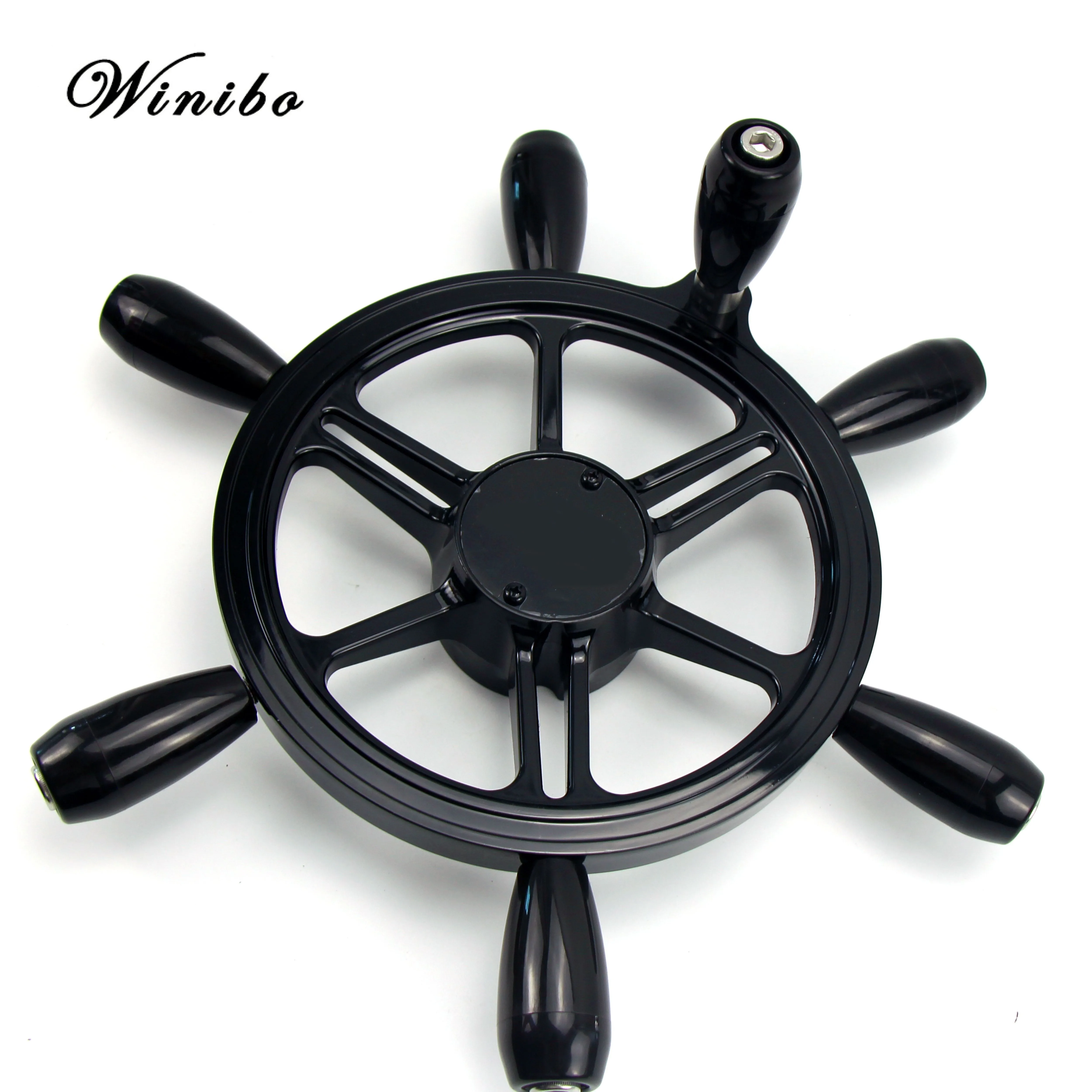90 HP Outboard Hydraulic Steering System Stainless Steel Steering Wheel Boat Yacht Outboard Inboard Steering Kit Front Mount Use