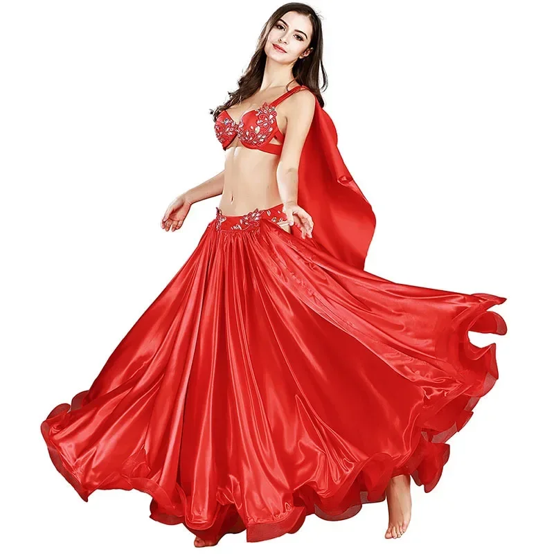 Belly Dance Clothing Oriental Costume 3 Piece/Suit Bra Belt Skirt Belly Dance Costume Set Performance New Arrival