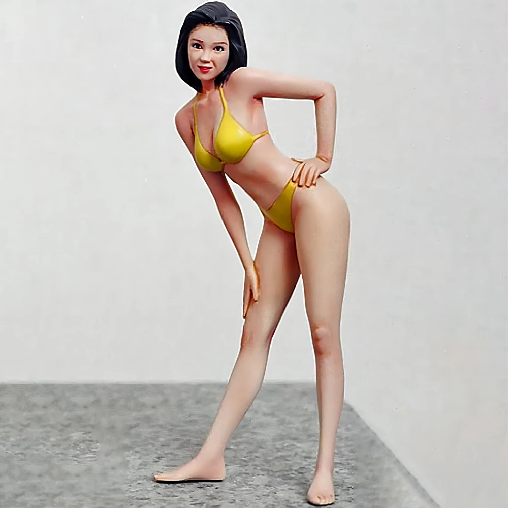 

1/12 неокрашенная фигурка из смолы, комплект модели, купальник для девочки, комплект модели GK в разобранном и неокрашенном виде