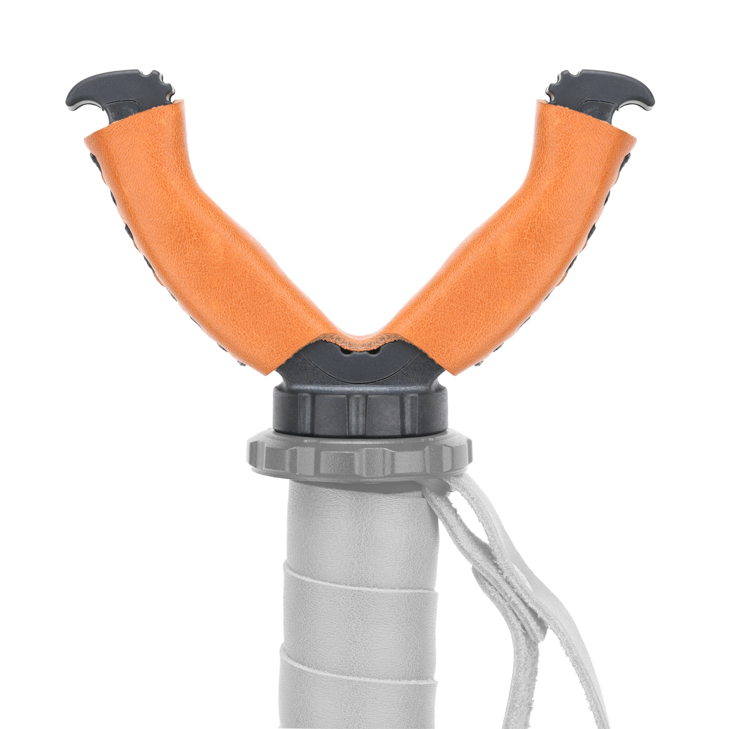 Tactical V Yoke Gun Rest Mount Shooting Rack Rifle Holder for Monopod Tripod Shooting Stick