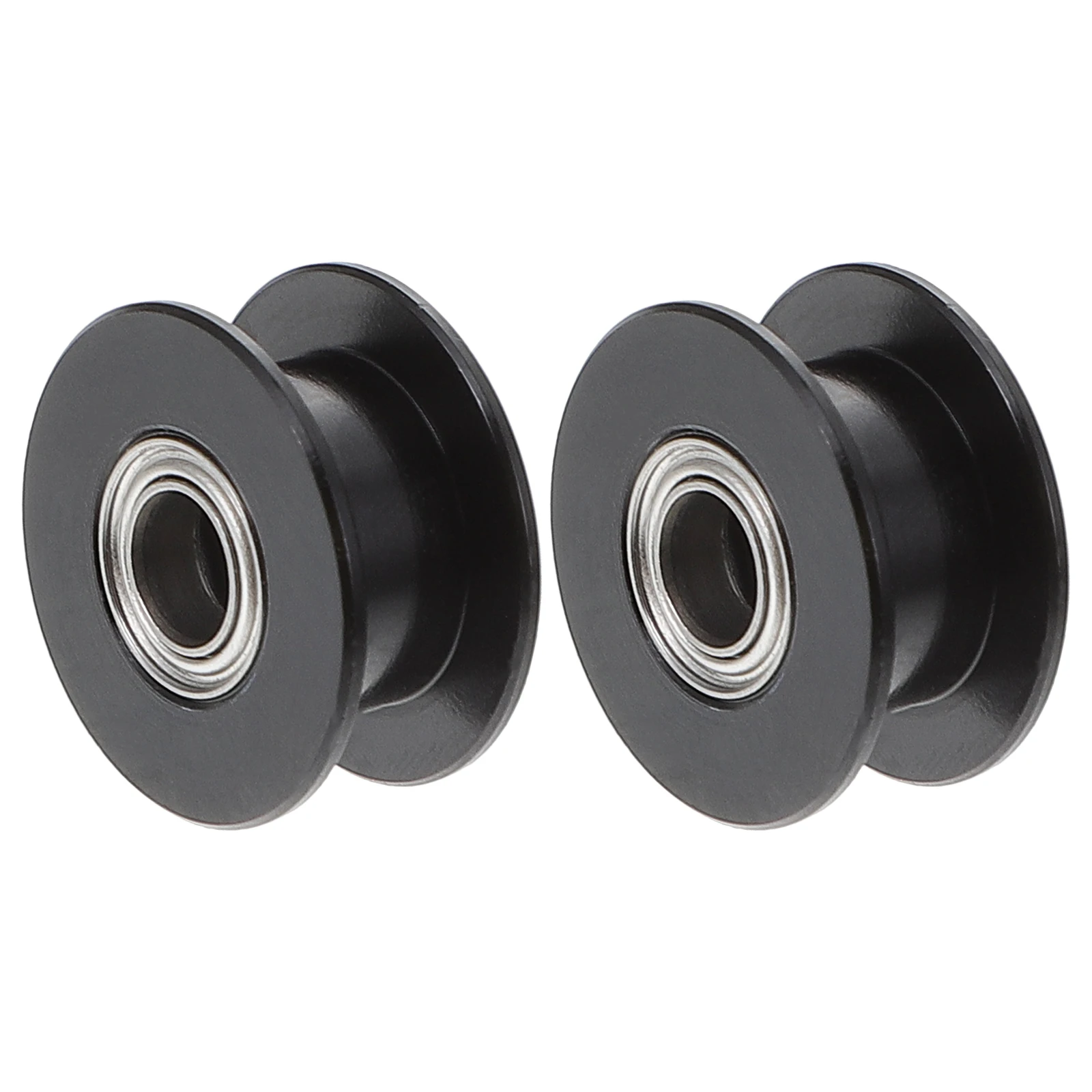 

2pcs 3D Printer Synchronization Wheel Aluminum Alloy ABS Idler Pulley Timing Belt Gear CNC Milling Machine Parts