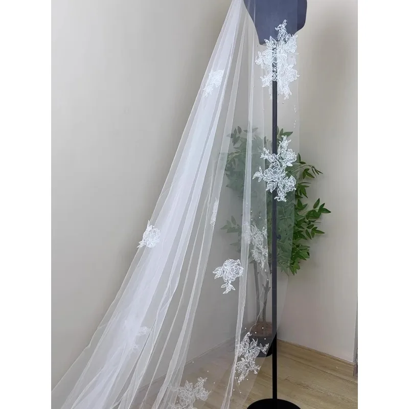 

Meigao ретро кружево из бисера свадебное платье аксессуары свадебная фотография образцы и макияж стиль путешествия фотография жесткая