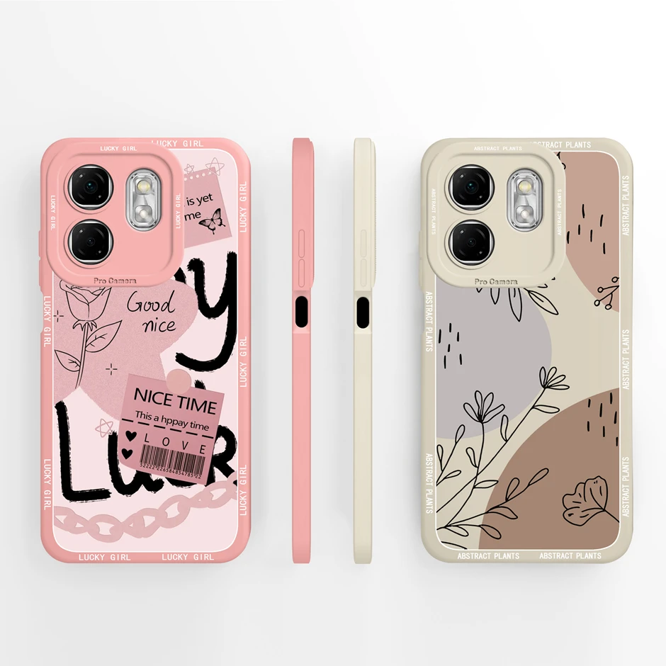 جراب هاتف انفينيكس سمارت 9 جميل لوحة زيتية زهور سيليكون لينة غطاء خلفي واقي لهاتف انفينيكس سمارت 9 Fundas الوفير