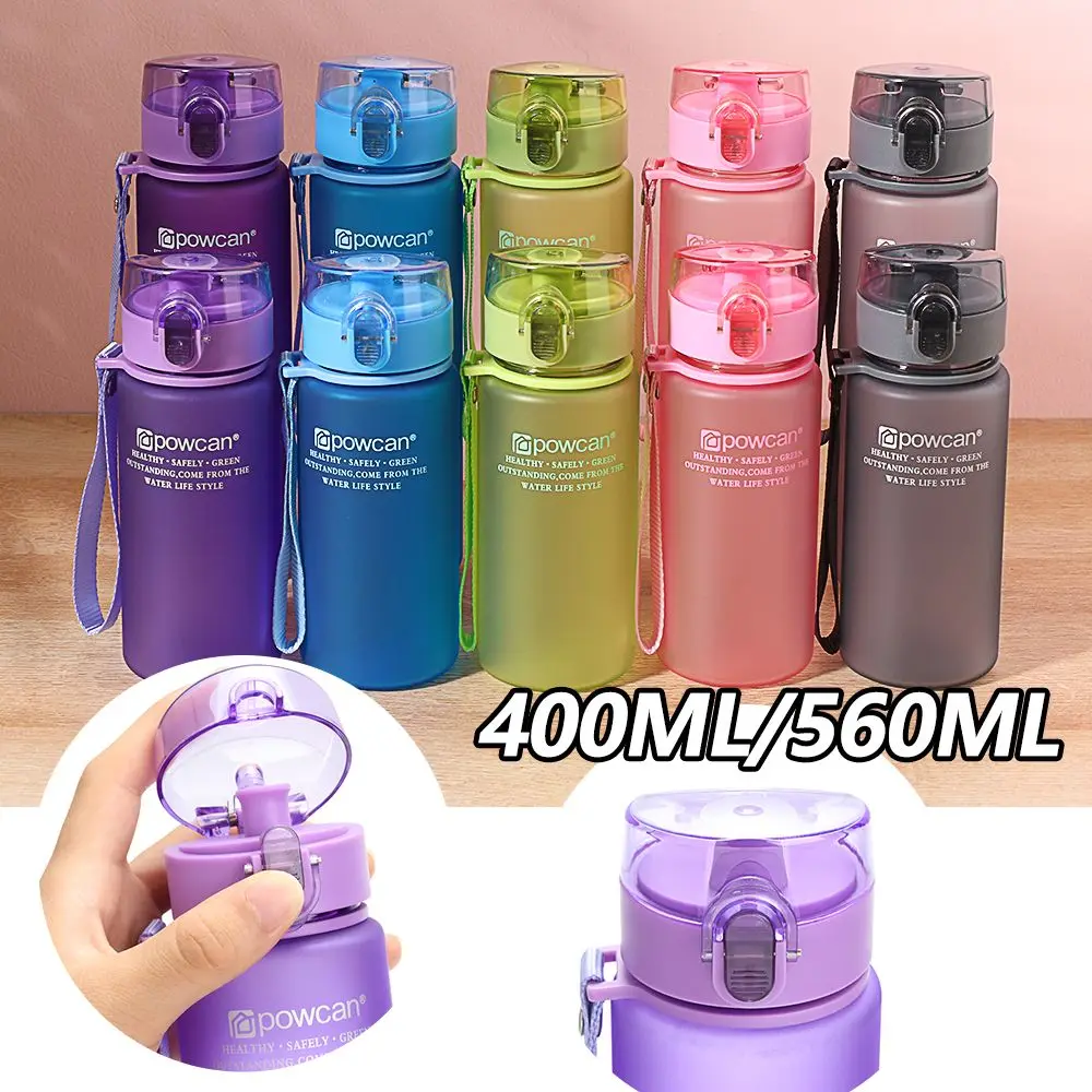 Water Bottle 400/560ML Tour Outdoor Sport Leak Proof Seal Water bottles for kids Tritan Drinkware BPA Free Portable Bottles