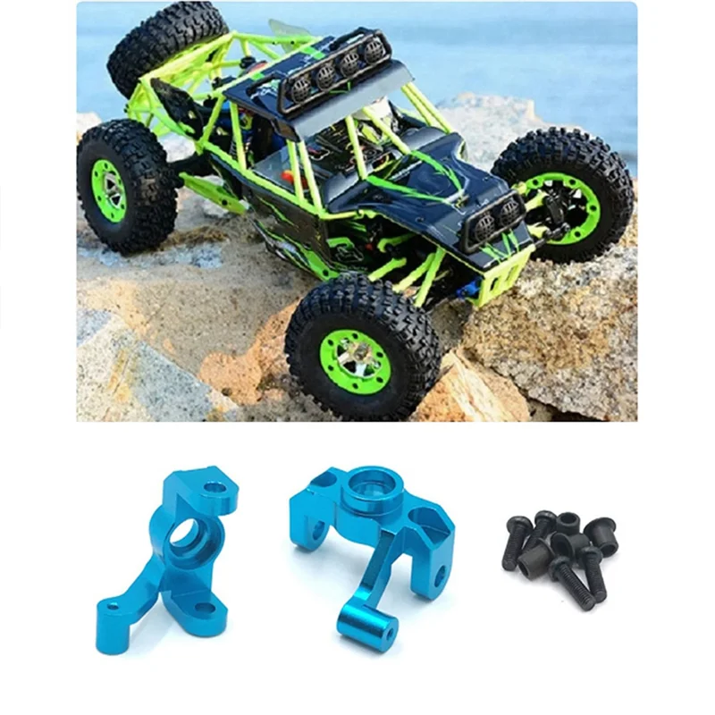 AS96-For Wltoys RC Car Spare Parts Metal Steering Cup Upgrade Parts For Wltoys 12423 12427 12428 12429