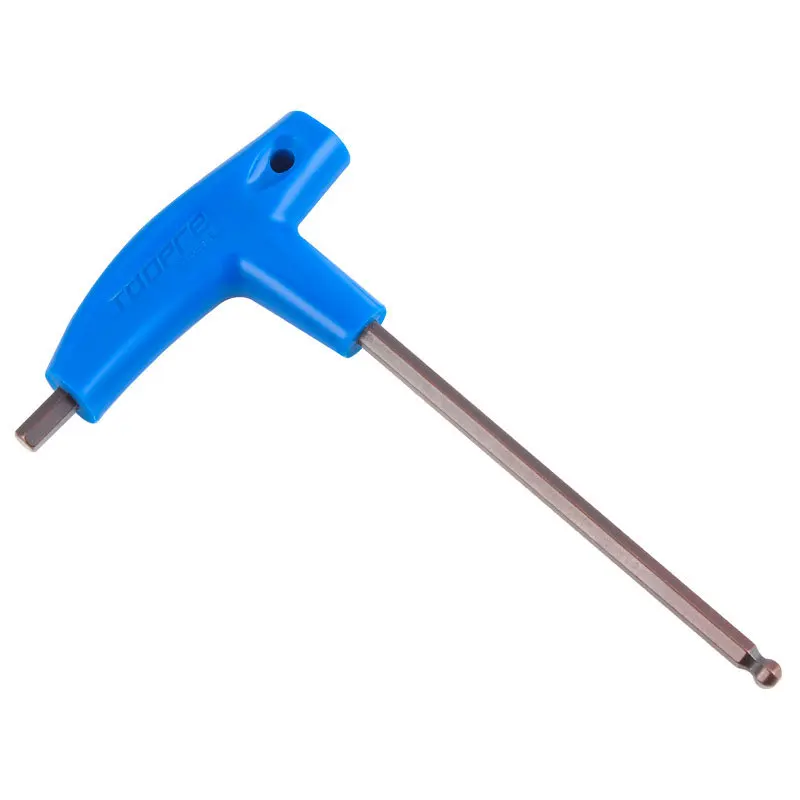 T25 3/4/5/6 مللي متر الدراجة ألين مفتاح الربط T-شكل تمديد مقبض بلاستيكي مع نهايات مزدوجة دراجة أدوات إصلاح متعددة الوظائف