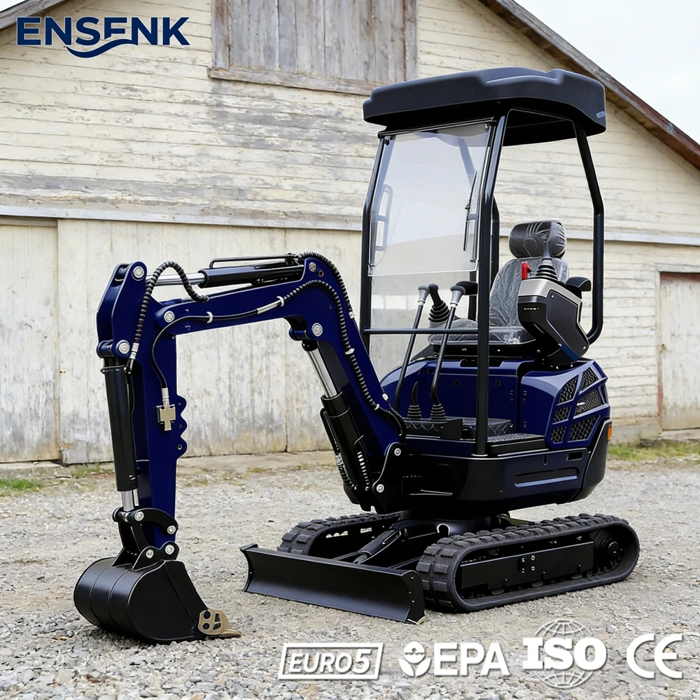 

Мини-экскаватор 1.5Т с гидравлической системой и навесным оборудованием для строительных работ, фермерских хозяйств, тракторов, экскаваторов, с быстрой доставкой