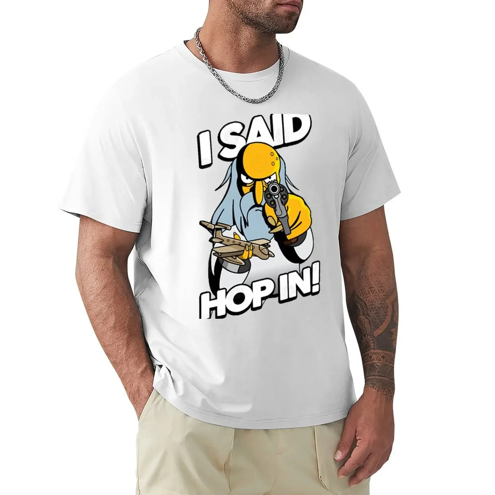I SAID HOP IN! T-Shirt graphics shirts graphic tees mens graphic t-shirts hip hop