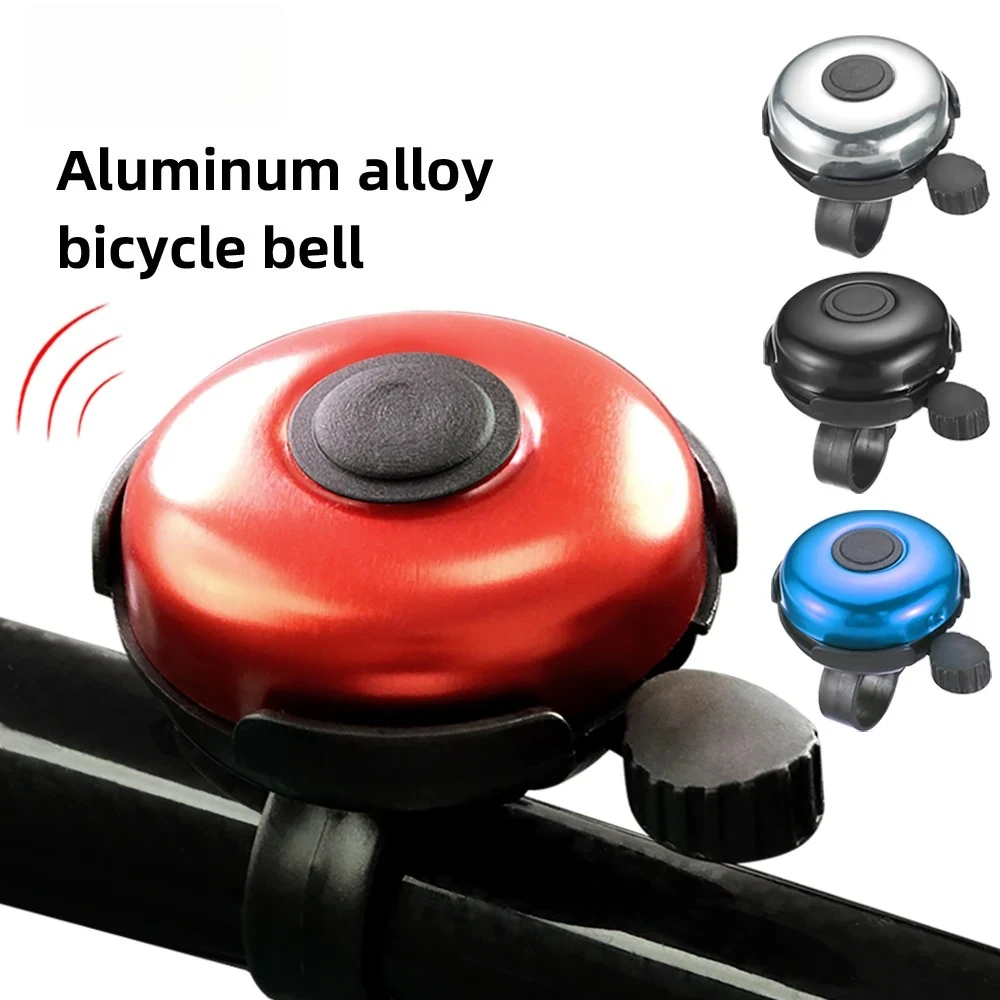 

1PC Aluminum Alloy Bike Bell MTB Safety Warning Alarm for Handlebar Men Women Kids Cycling Horn Accessory