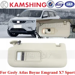 CAPQX For 2016-2017 Geely Atlas boyue Emgrand X7 Sport Proton X70 Car Sunvisor Sun Visor assy Front Sunshield Sunshade assembly