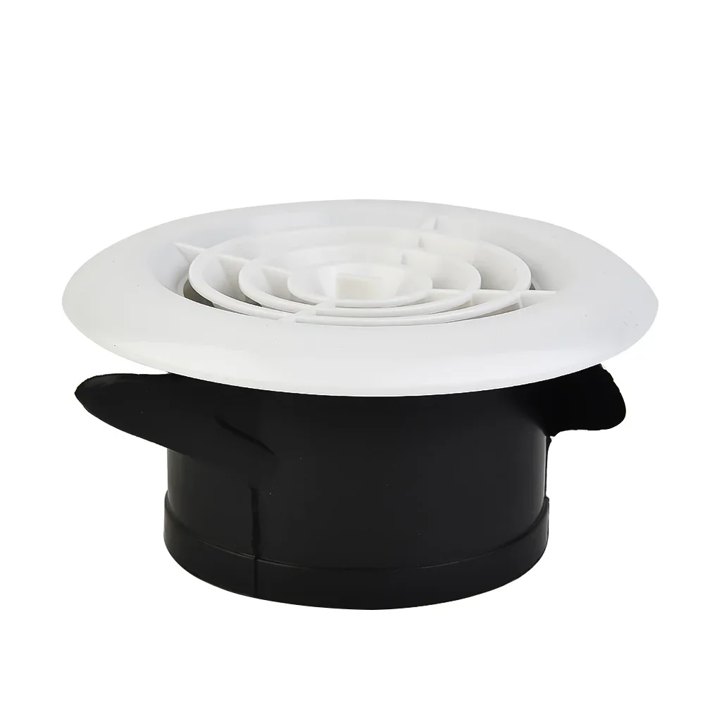 Grille de Ventilation Ronde, Sortie de Climatisation Intérieure, de Type Plafond, avec Accès Réglable