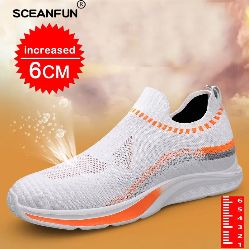 Designer Men Thick Sole Shoes Flats Lace-Up Sneakers Male Tennis Casual Breathable Business Travel Running Masculino