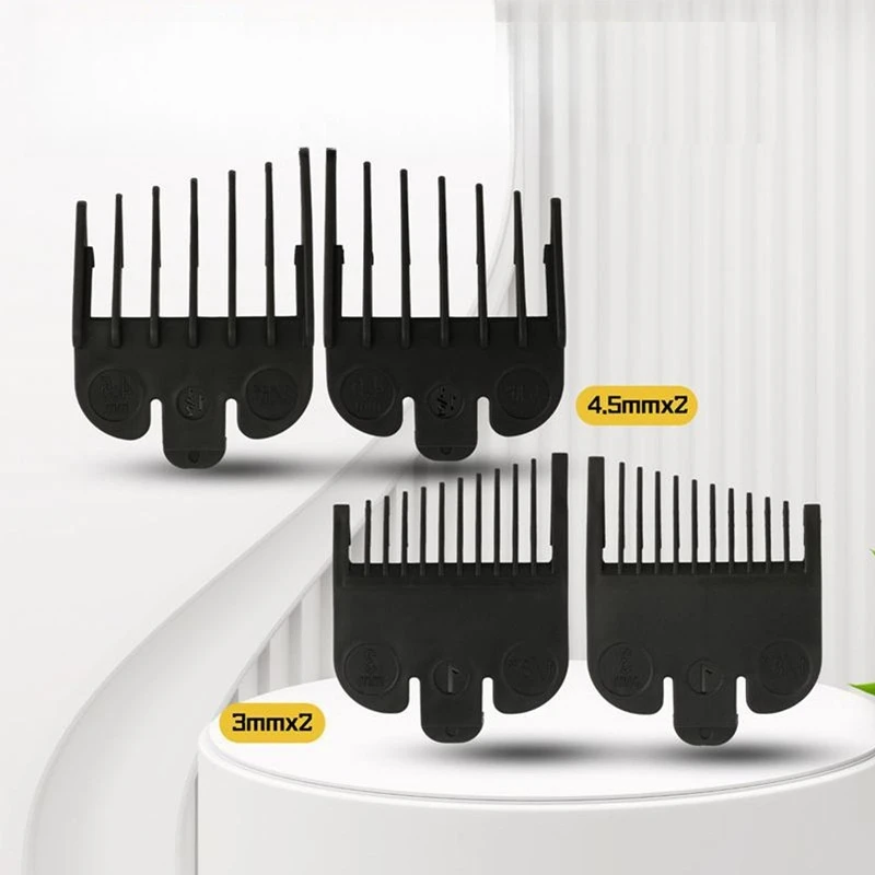 

Hair Clipper Guards For Men's Sideburns Electric Clippers Limit Comb Barber Professional Cutting Guide Combs Positioning Caliper
