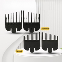Hair Clipper Guards For Men's Sideburns Electric Clippers Limit Comb Barber Professional Cutting Guide Combs Positioning Caliper