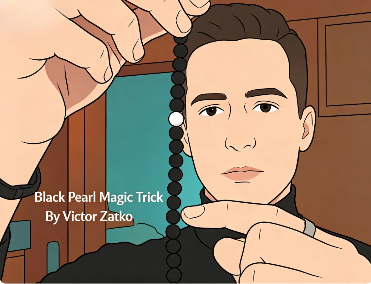 tour-de-magie-black-pearl-de-victor-zatko-mentalisme-a-l'echelle-du-close-up-prevision-illusion-gadgets-accessoires-de-magie-lecture-de-pensees