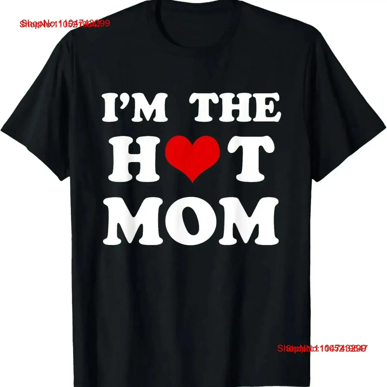 I'm The Hot Mom Funny T Shirt vintage Washed graphic Breathable Stylish Comfortable Versatile Top For Everyday Wear vintage