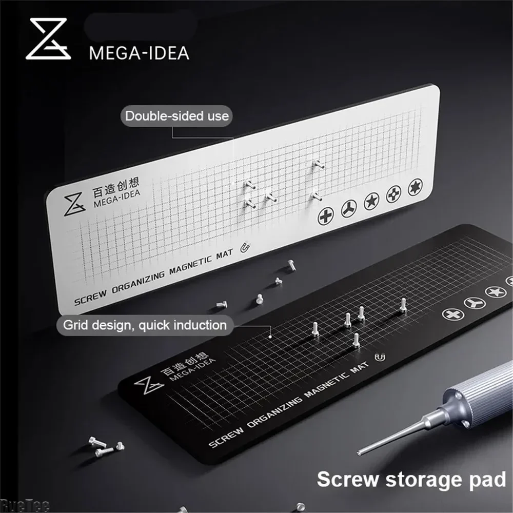 Screws Pad With Double Side Storage Universal Magnetic Repair Mobile Phone Maintenance Parts Organizer