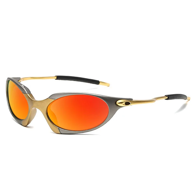 Fashion Polarized Sunglasses Unisex Cycling Glasses UV400 Outdoor Driving Fishing Mountaineering Eyewear