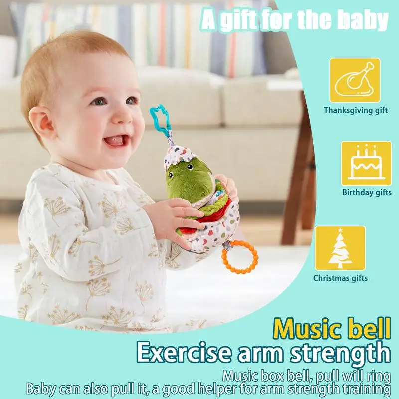 Sonajero para cochecito de bebé, juguete Musical de desarrollo temprano, asiento de coche, cochecito de actividad, sonajeros para cuna, mordedor para niña de 0 a 12 meses