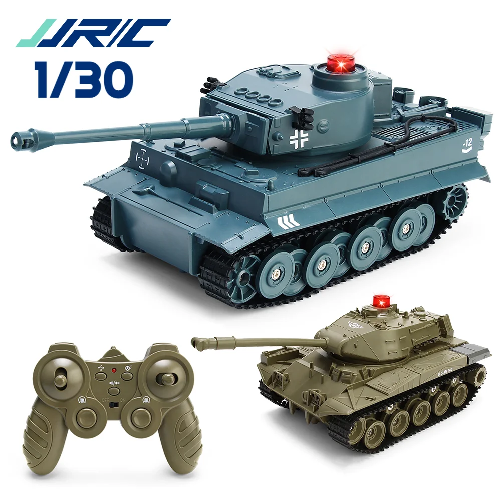 Jjrc Q85 Rc Tank 1/30 2.4G Remote Control Programming Toy Crawler Battle Military Tank Sound Effects Rc Panzer Toy for Boys