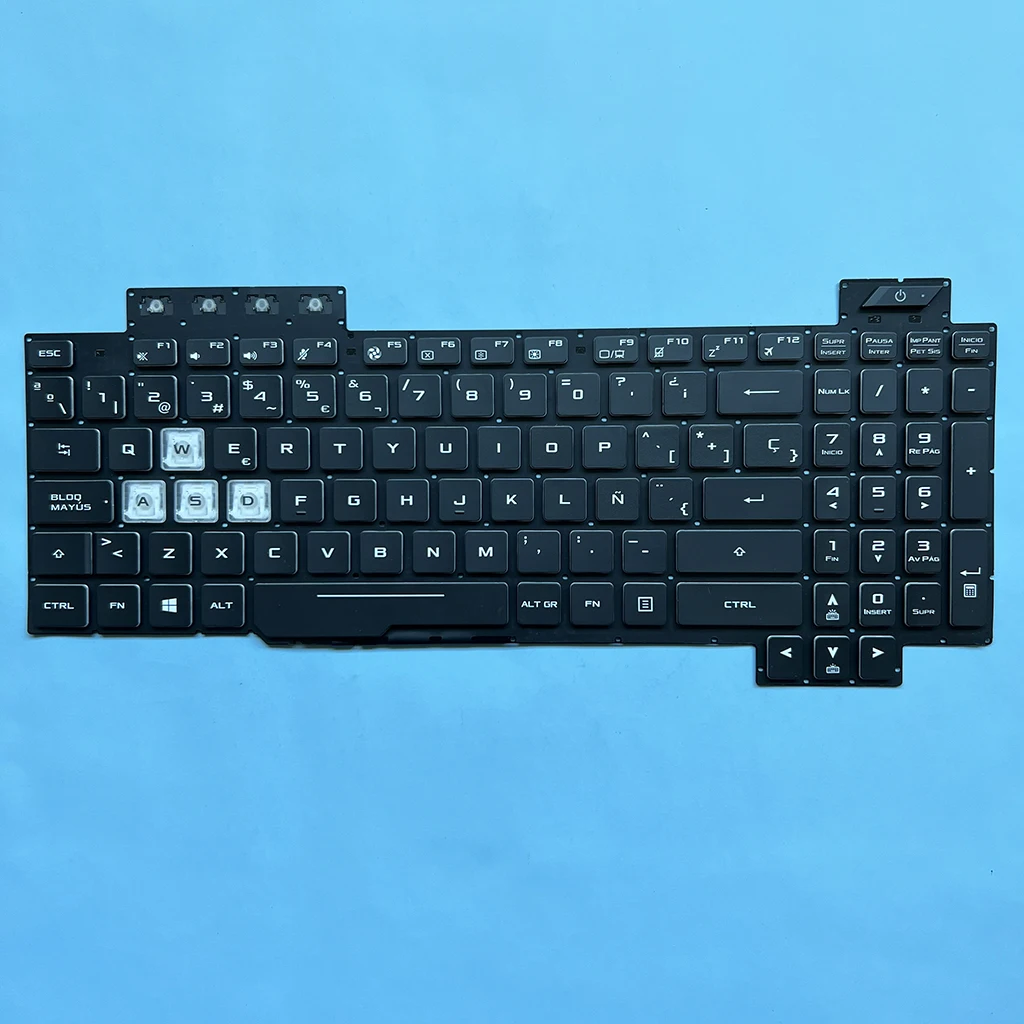 Imagem -03 - Teclado Retroiluminado Rgb para Asus Jogos Tuf Tuf505dt Tuf705 Fx505 Fx505d dy dd Fx95dt du dv gd ge gm gt Fx705 Fx705gd